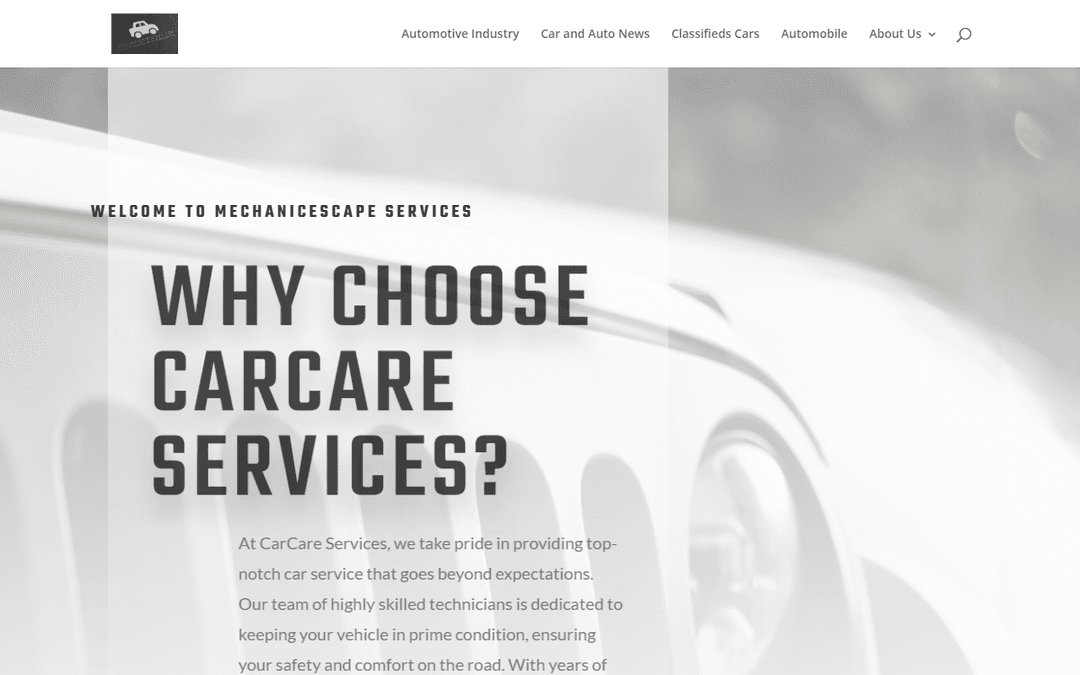 mechanicescape.com publisher screenshot