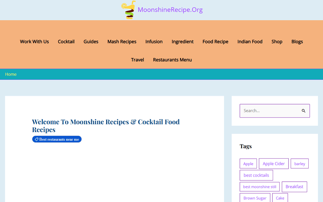 moonshinerecipe.org publisher screenshot