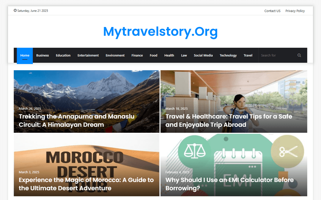 mytravelstory.org publisher screenshot