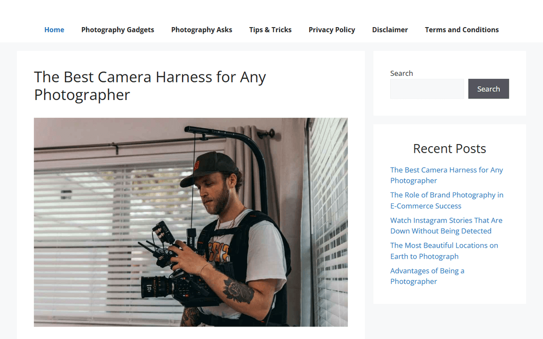 photographyprojections.com publisher screenshot