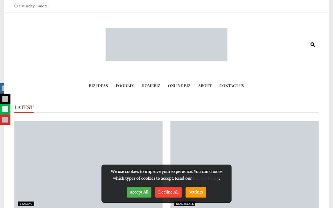 pinoybisnes.com publisher screenshot