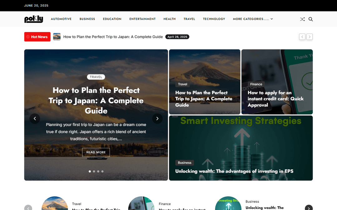 poklu.com publisher screenshot