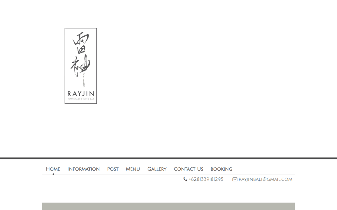 rayjinteppanyaki.com publisher screenshot