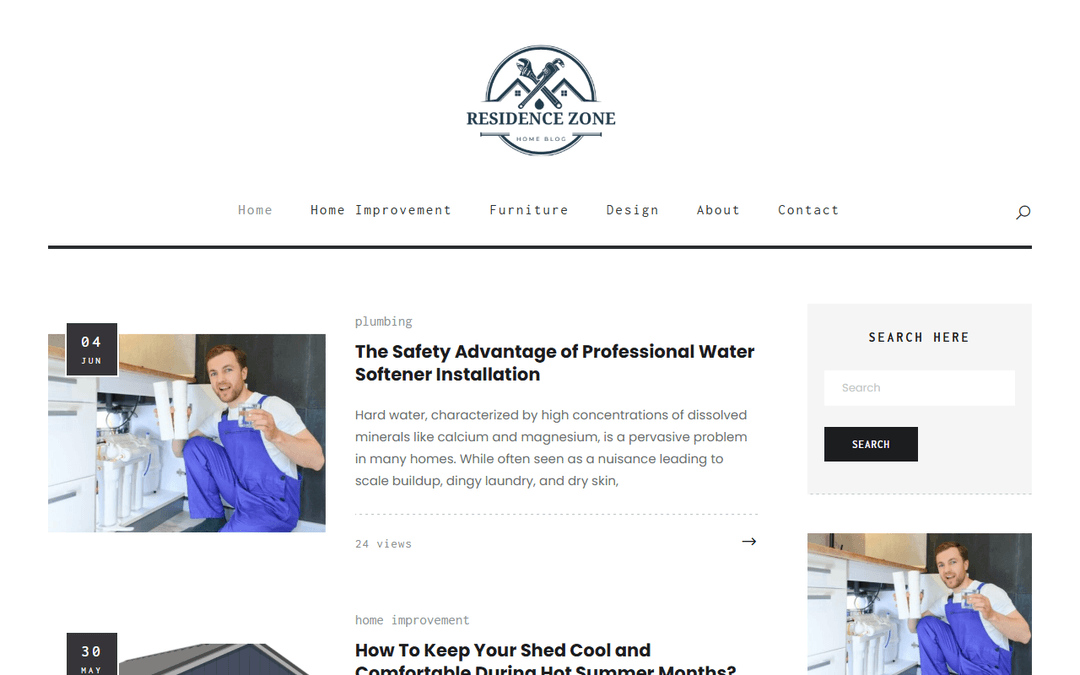 residencezone.com publisher screenshot