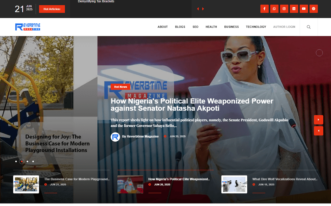 reverbtimemag.com publisher screenshot