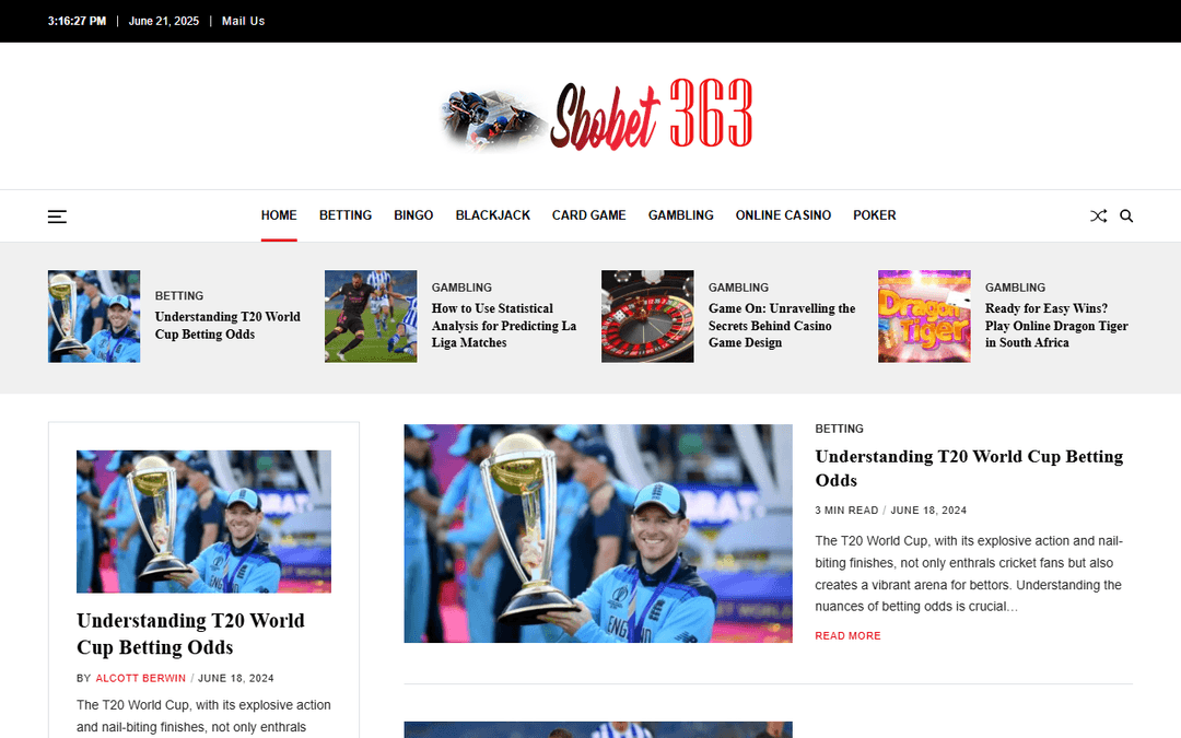 sbobet363.com publisher screenshot