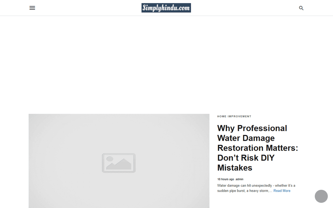 simplyhindu.com publisher screenshot