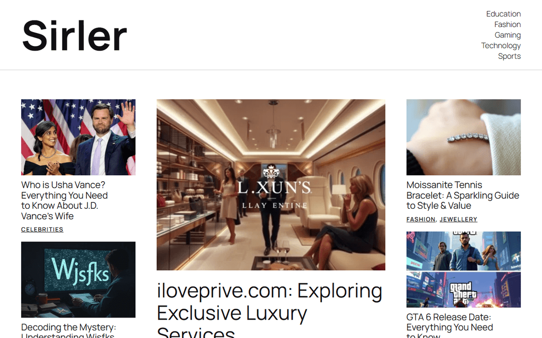 sirler.com publisher screenshot
