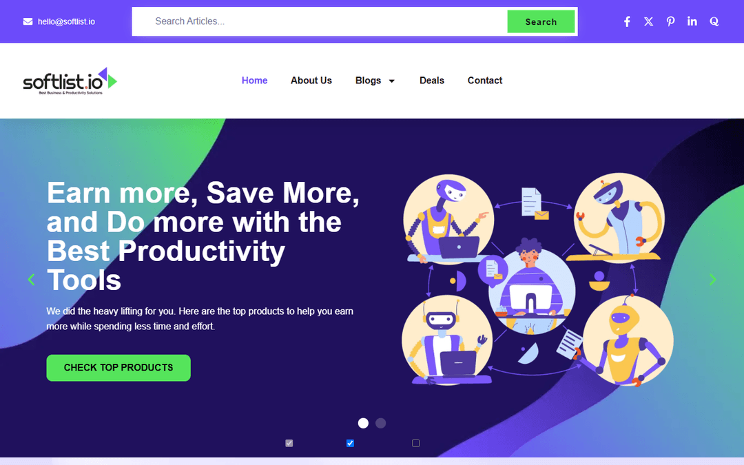softlist.io publisher screenshot