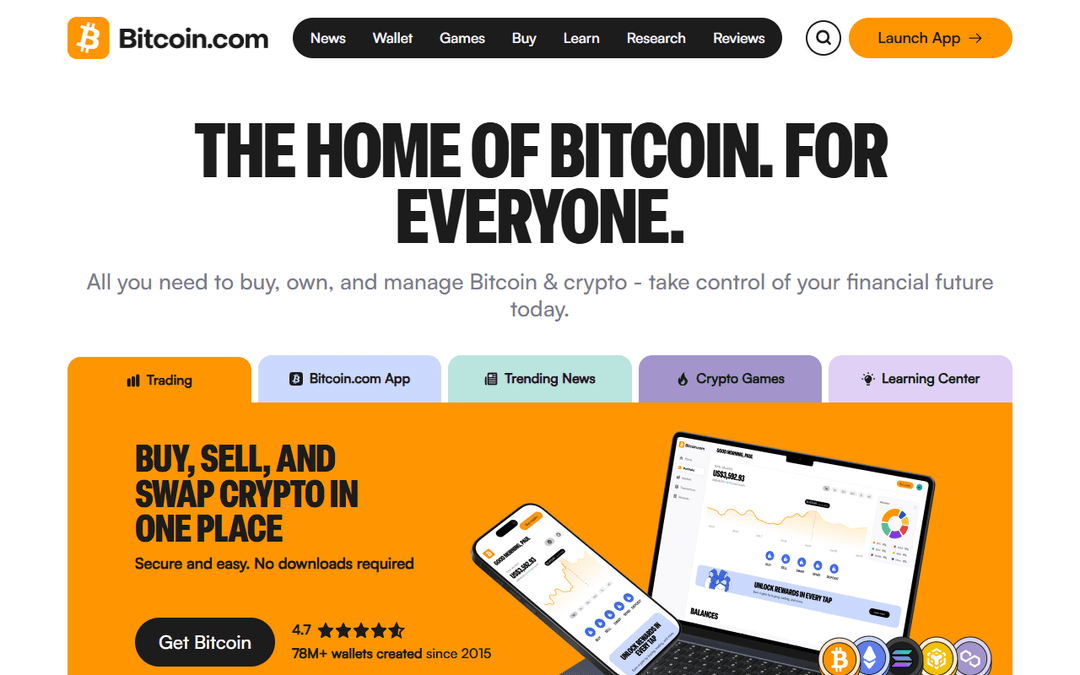 bitcoin.com publisher screenshot