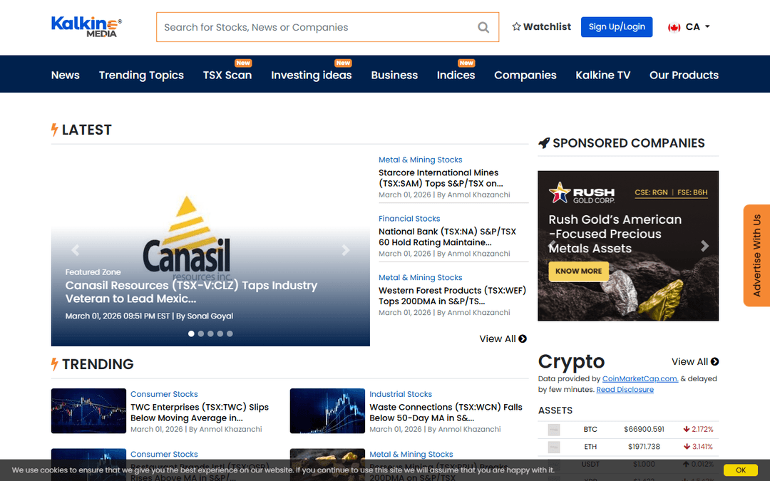 kalkinemedia.com/ca publisher screenshot