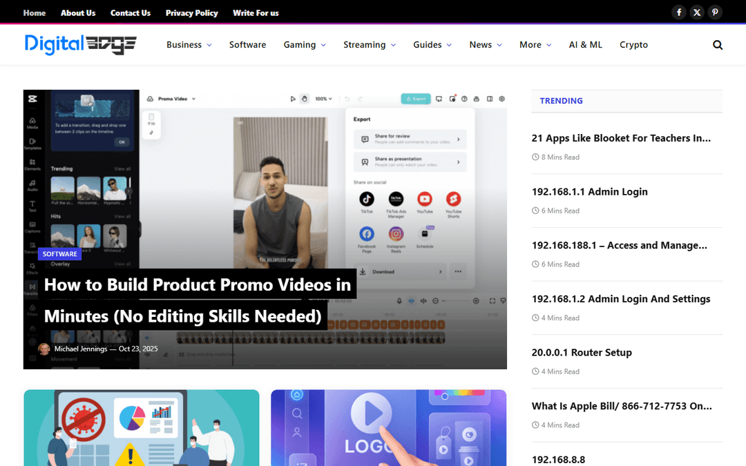 digitaledge.org publisher screenshot