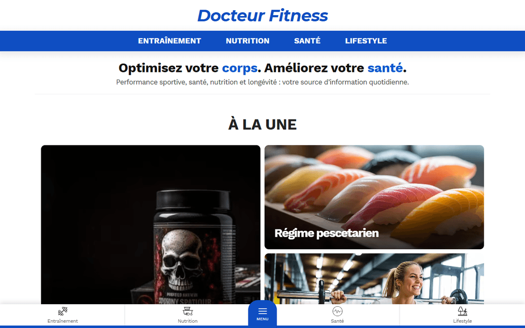 docteur-fitness.com publisher screenshot