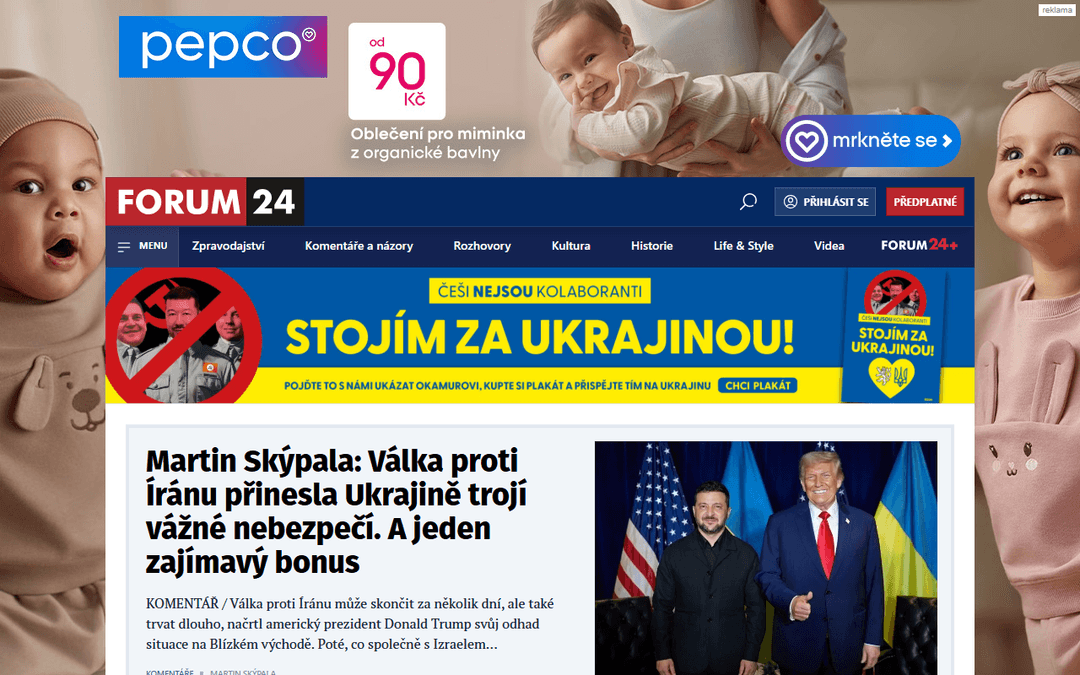 forum24.cz publisher screenshot