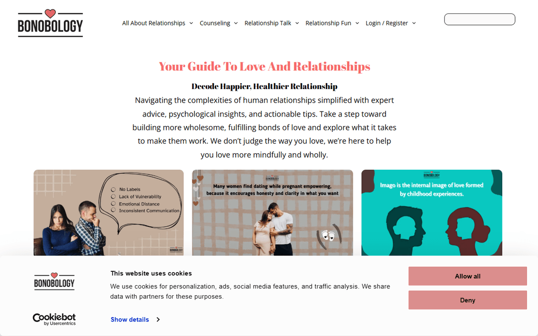 bonobology.com publisher screenshot