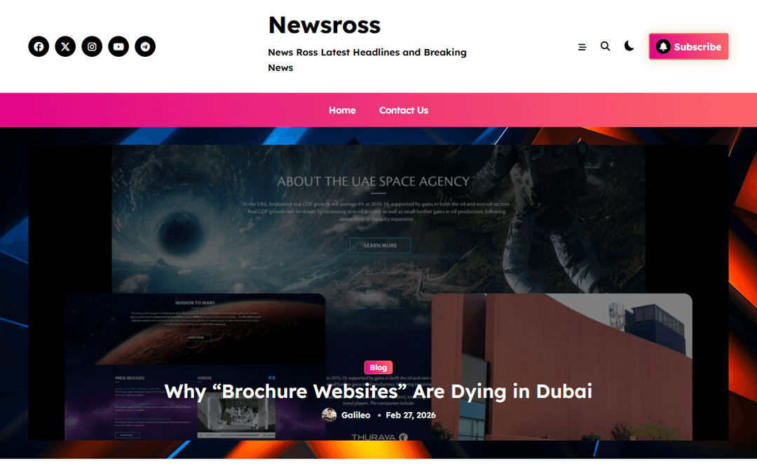 newsross.org publisher screenshot