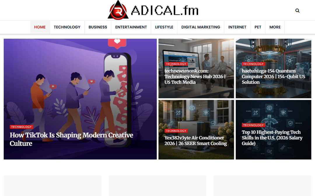 radical.fm publisher screenshot