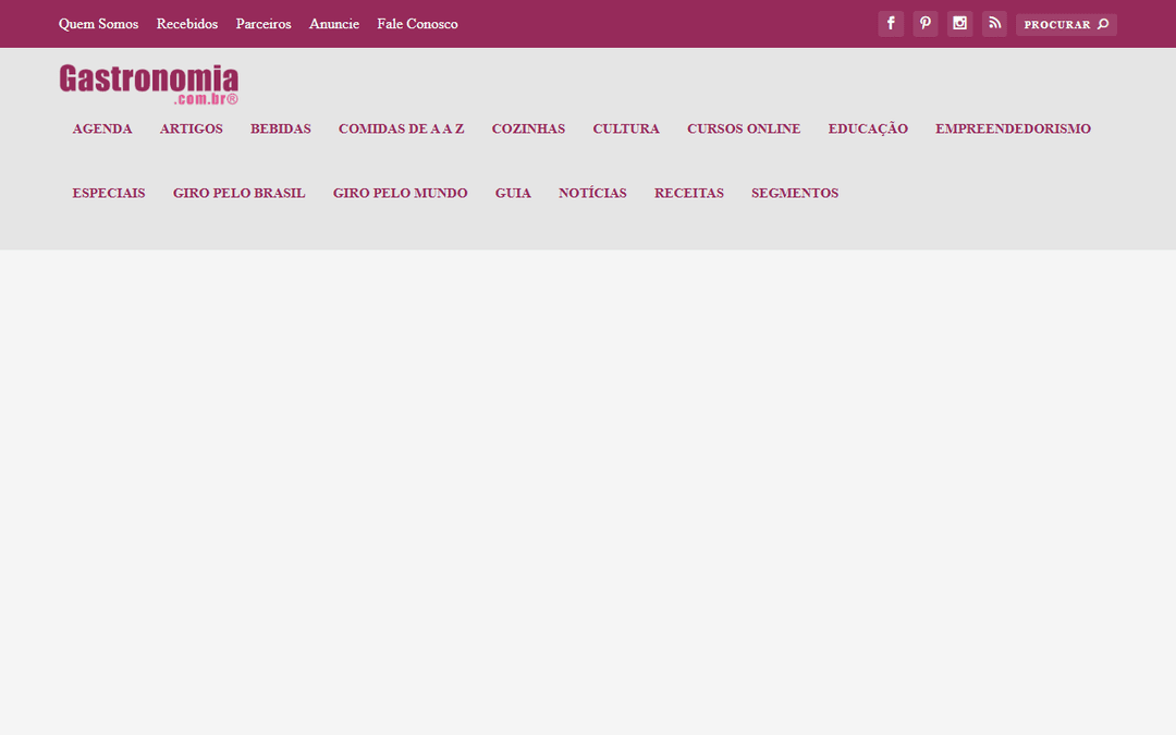 gastronomia.com.br publisher screenshot