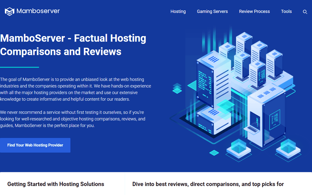 mamboserver.com publisher screenshot