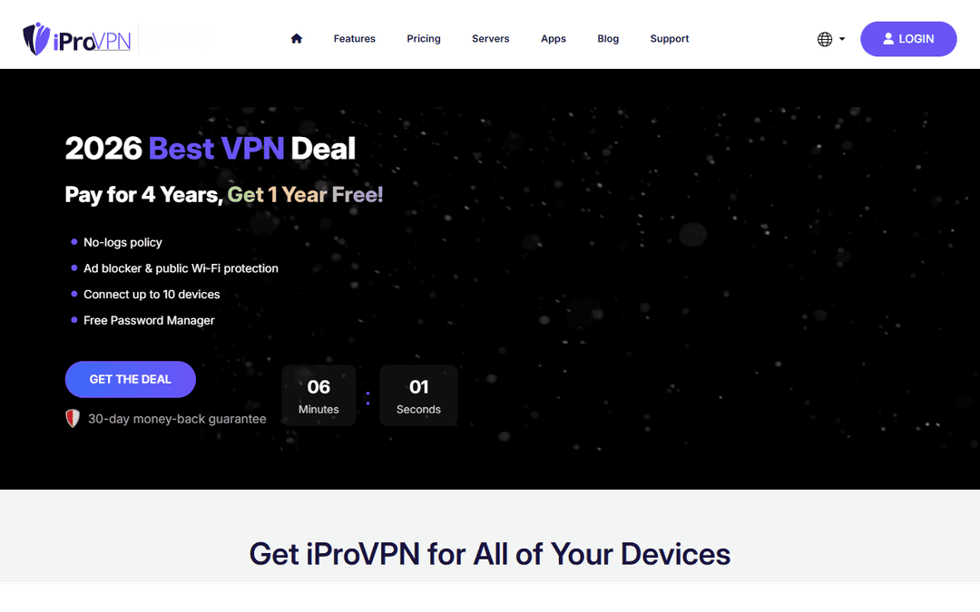iprovpn.com publisher screenshot