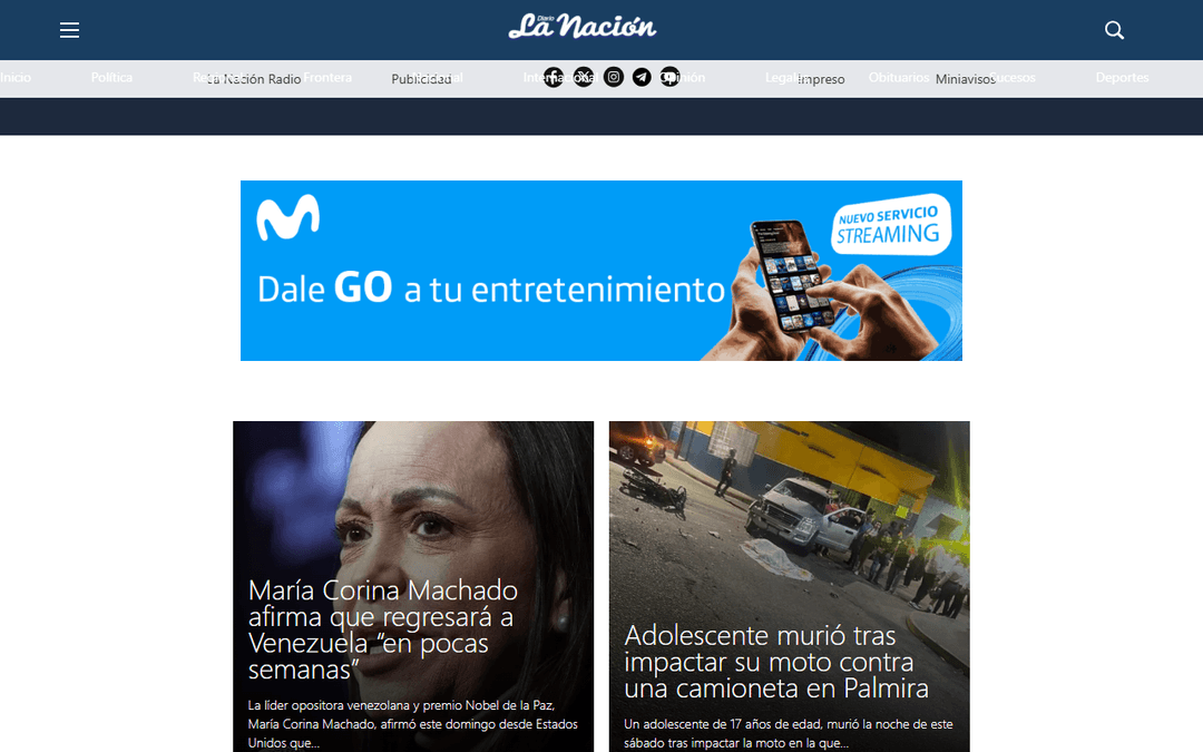 lanacionweb.com publisher screenshot