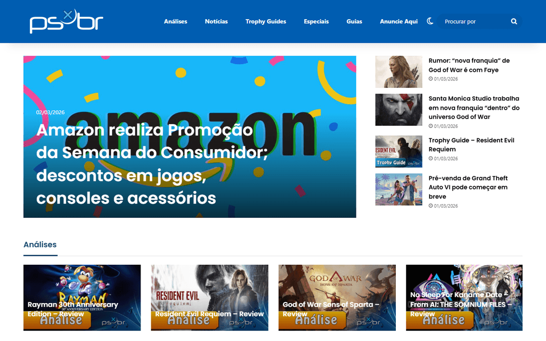 psxbrasil.com.br publisher screenshot