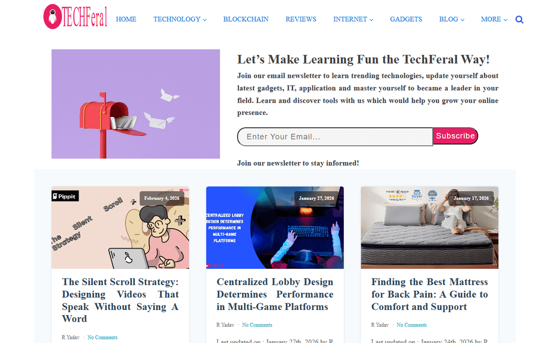 techferal.com publisher screenshot