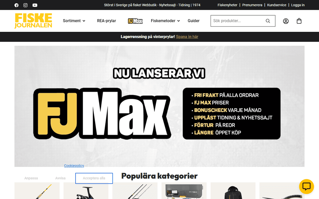fiskejournalen.se publisher screenshot