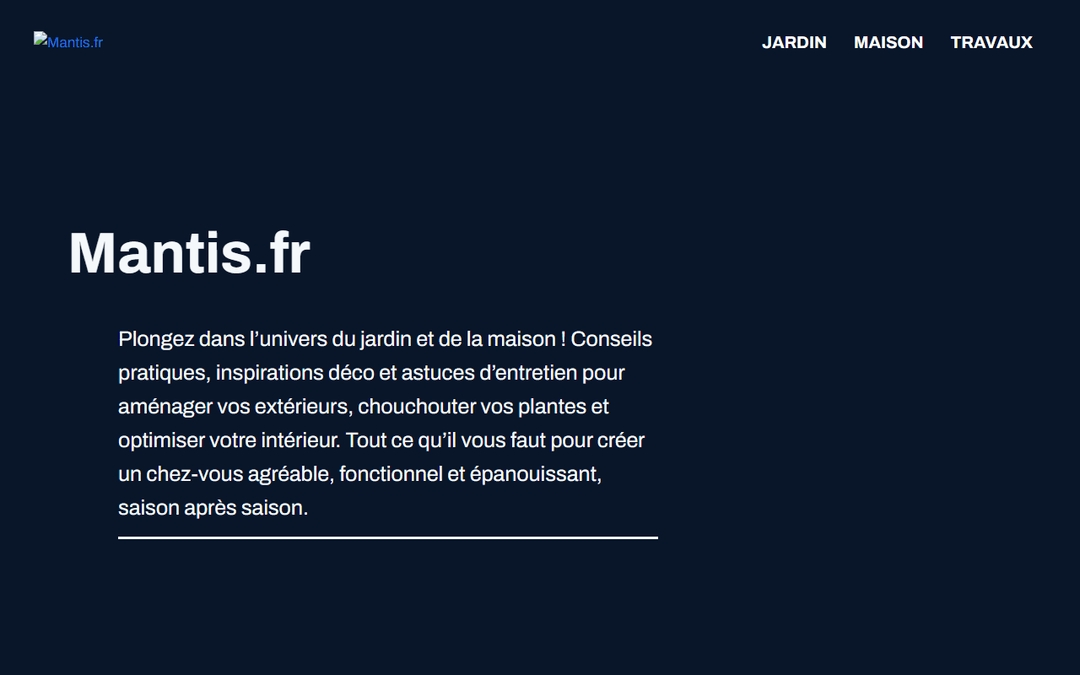 mantis.fr publisher screenshot