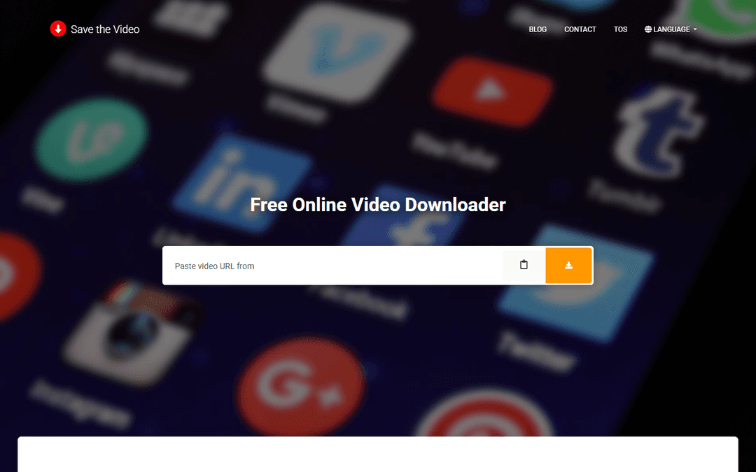 savethevideo.net publisher screenshot