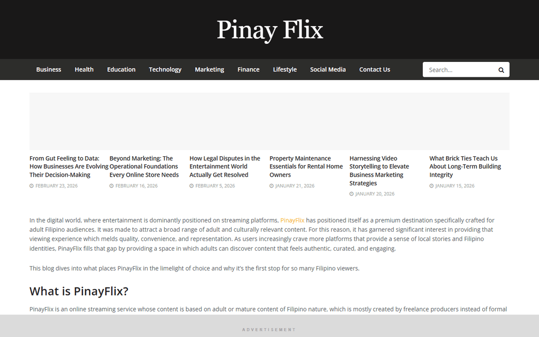 pinay-flix.com publisher screenshot