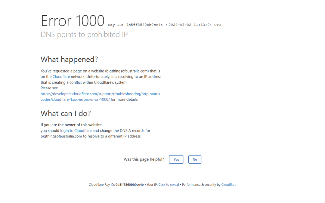 bigthingsofaustralia.com publisher screenshot