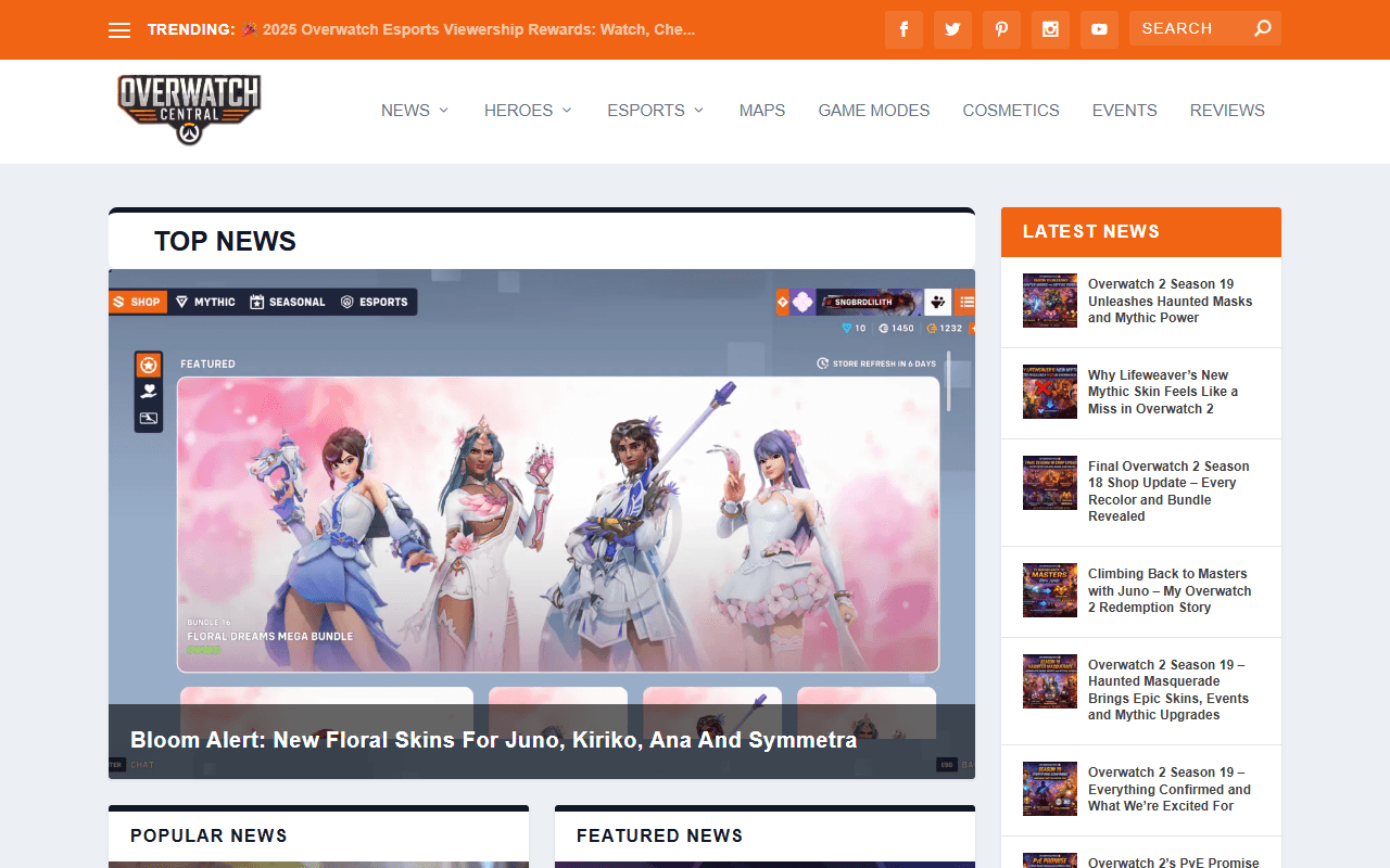overwatchcentral.gg publisher screenshot
