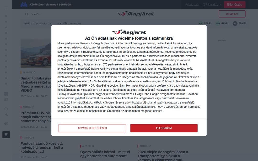 alapjarat.hu publisher screenshot
