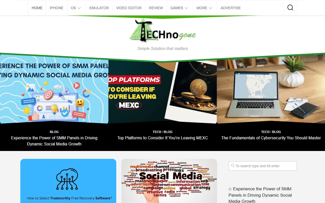 technogone.com publisher screenshot