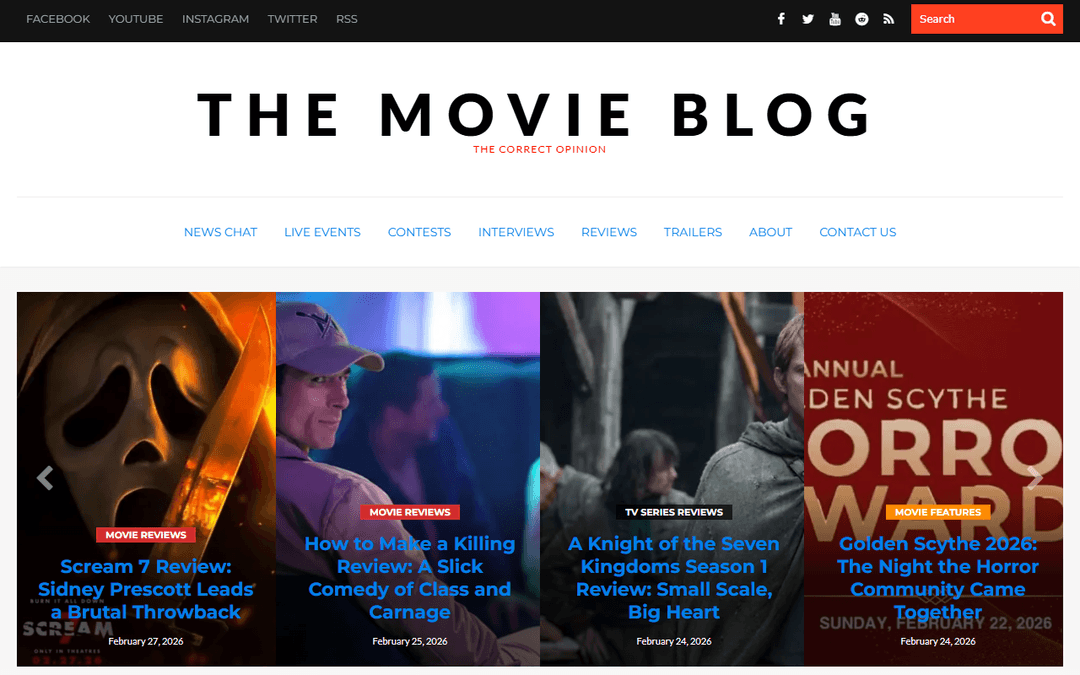 themovieblog.com publisher screenshot