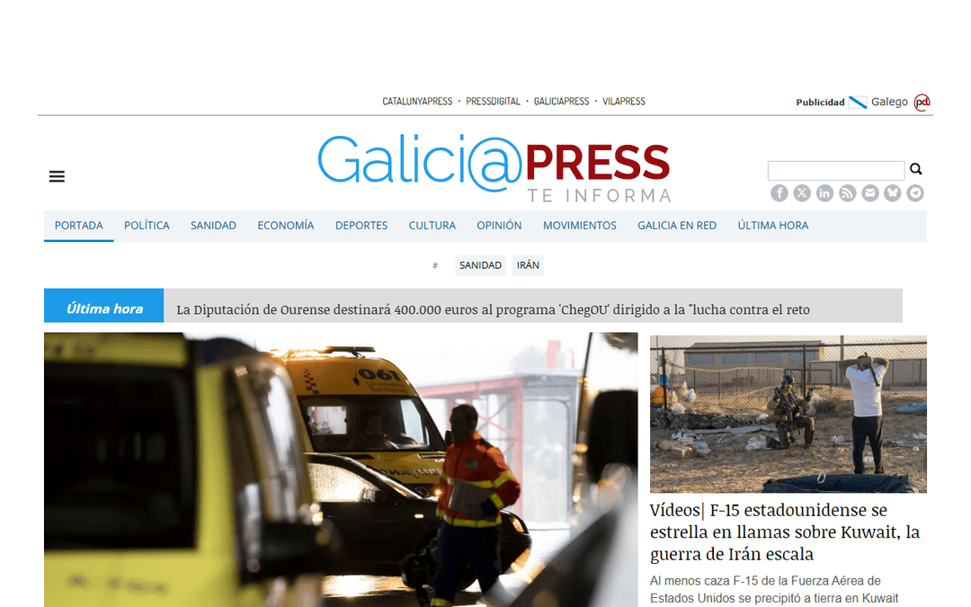 galiciapress.es publisher screenshot