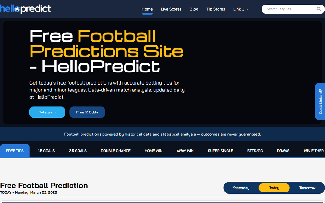 hellopredict.com publisher screenshot