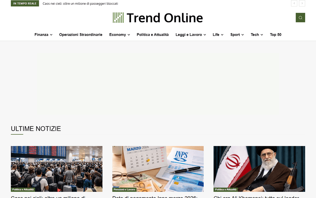 trend-online.com publisher screenshot