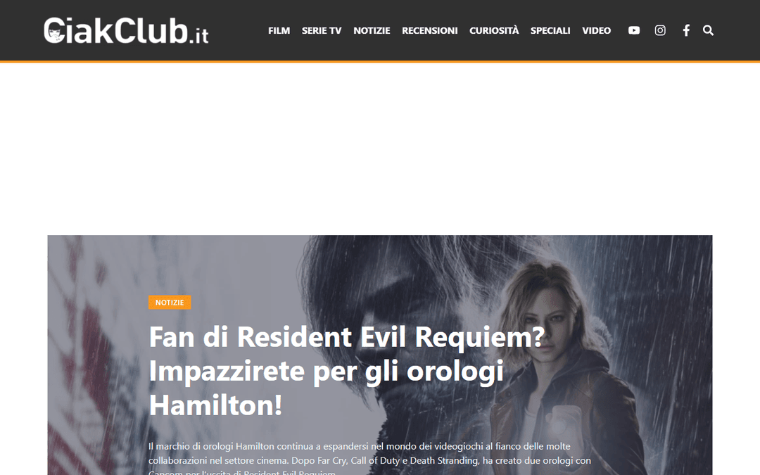 ciakclub.it publisher screenshot