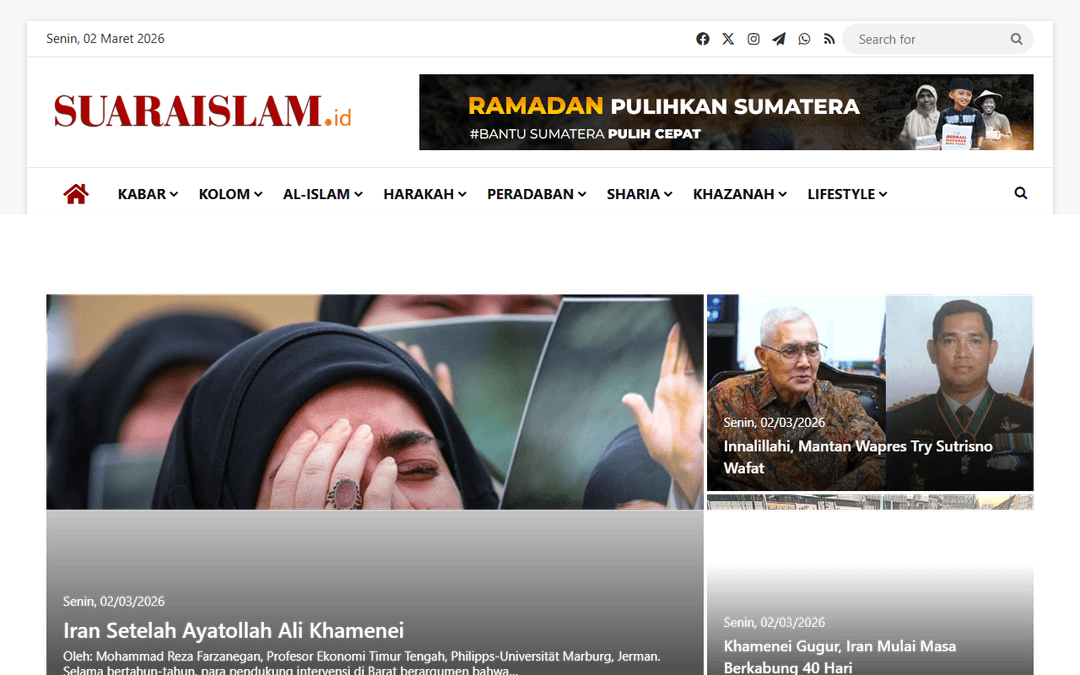 suaraislam.id publisher screenshot