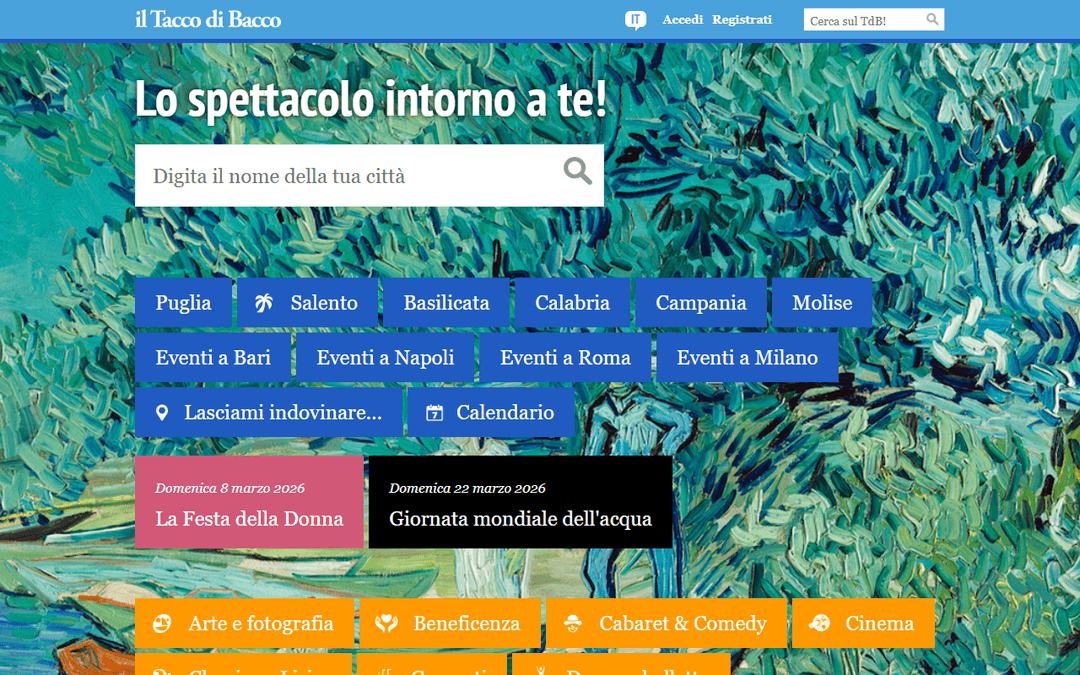 iltaccodibacco.it publisher screenshot
