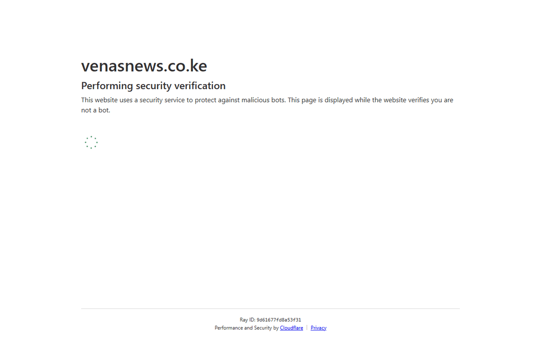 venasnews.co.ke publisher screenshot