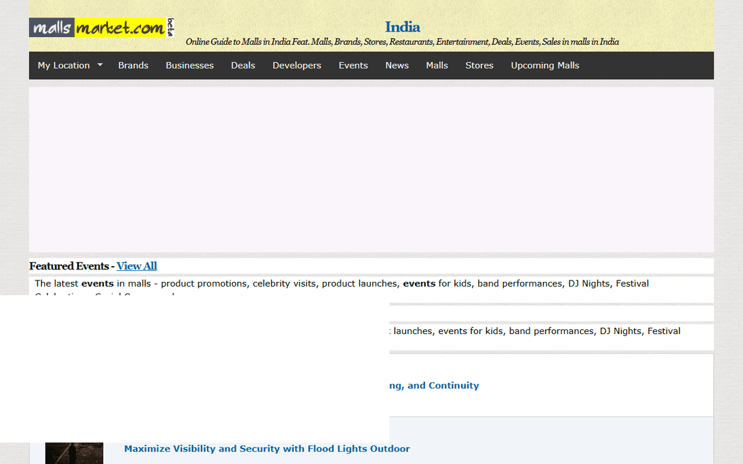 mallsmarket.com publisher screenshot