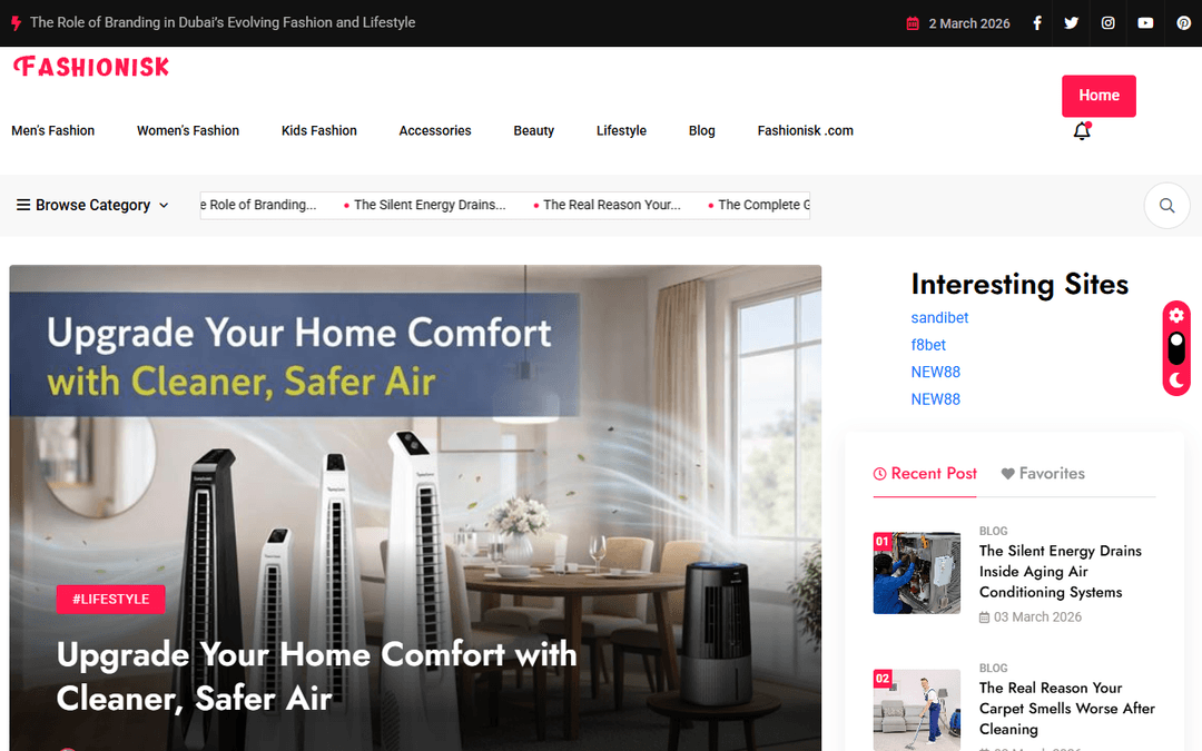 fashionisk.com publisher screenshot
