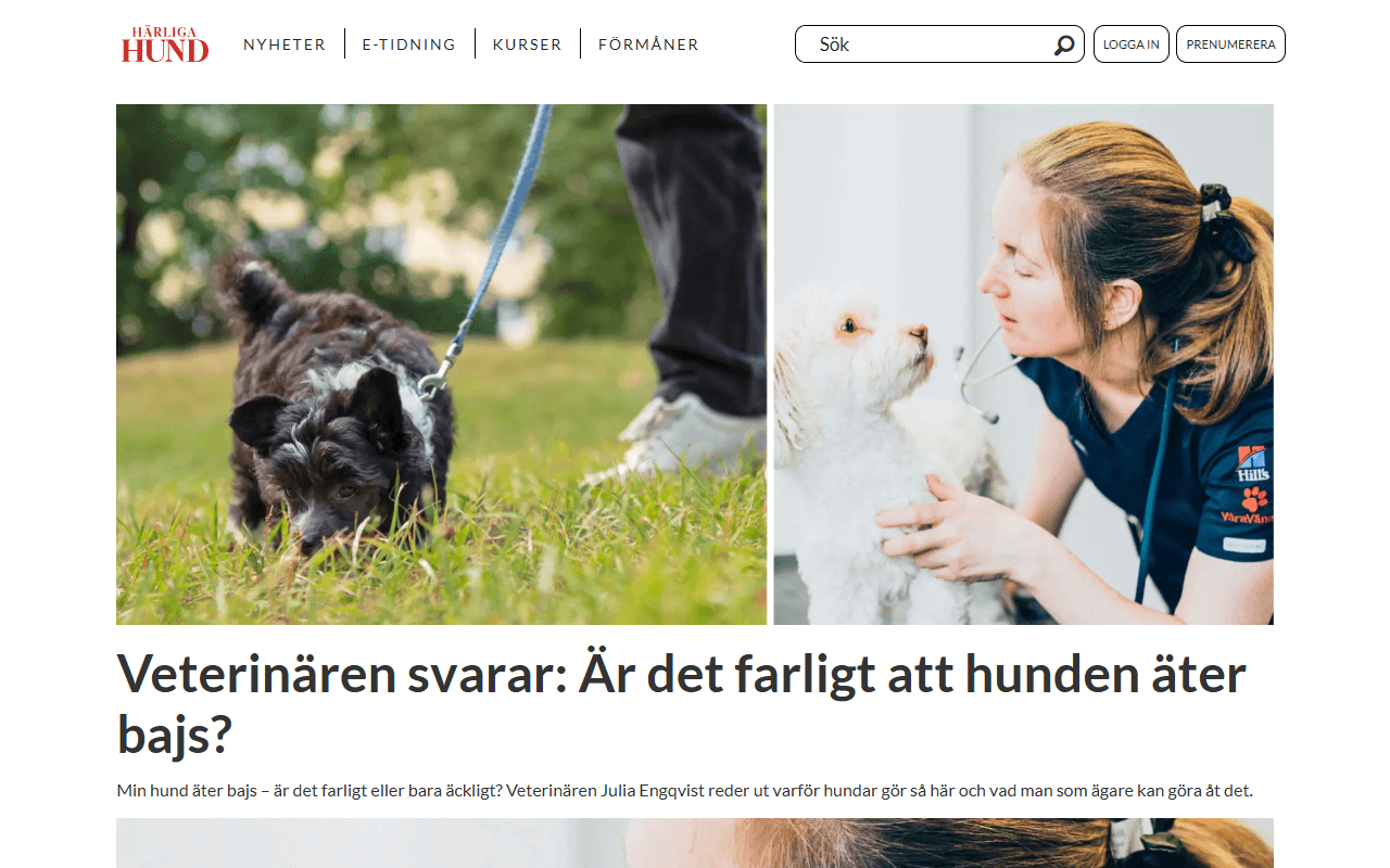 harligahund.se publisher screenshot