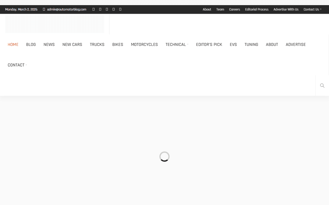 automotorblog.com publisher screenshot