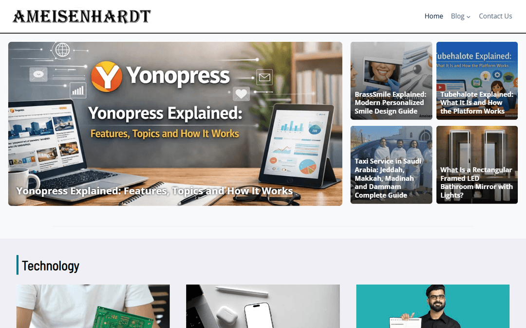ameisenhardt.com publisher screenshot