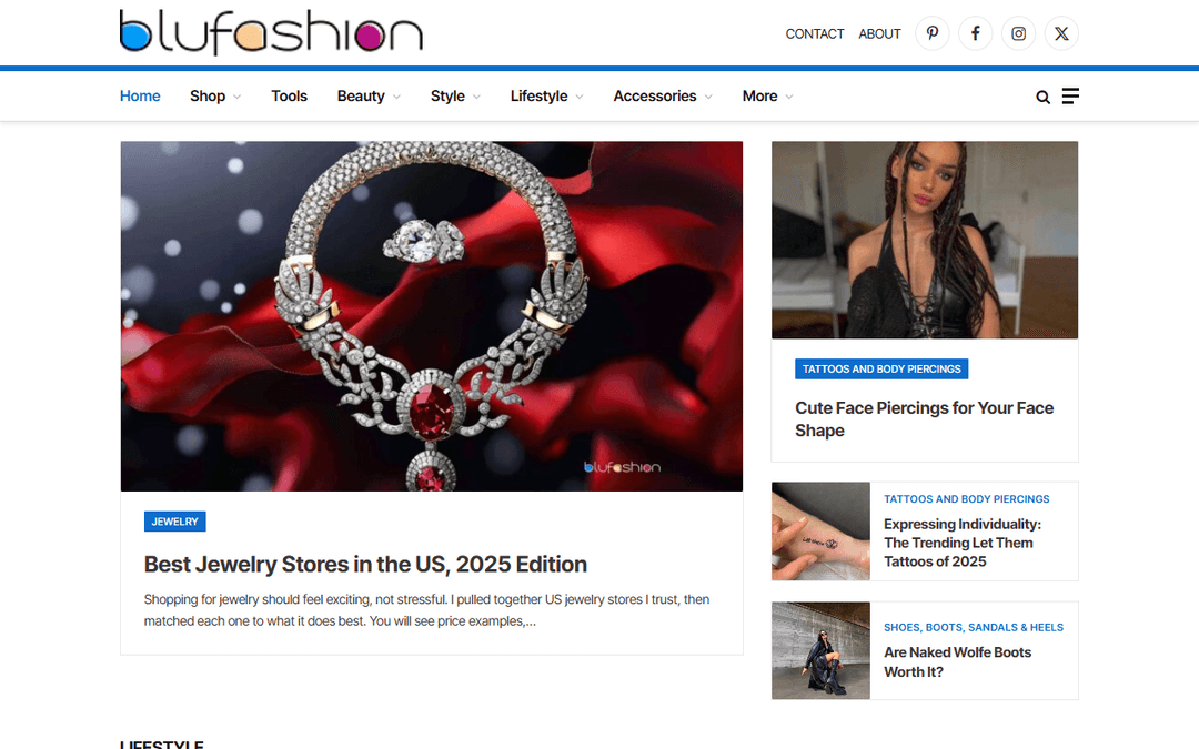 blufashion.com publisher screenshot
