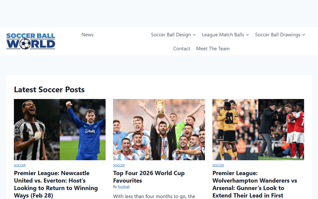 soccerballworld.com publisher screenshot